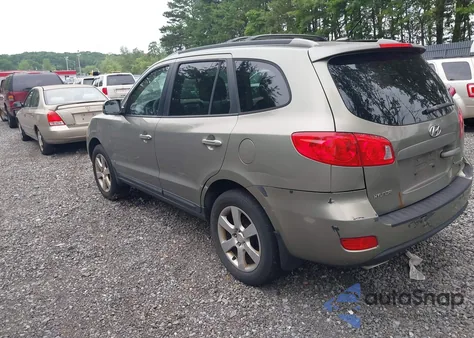 2009 Hyundai Santa Fe Limited from USA, damaged, VIN 5NMSH13E49H316321